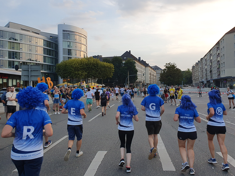 MEGWARE beim Firmenlauf 2024 in Chemnitz